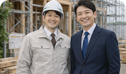 建設業のお客様の写真